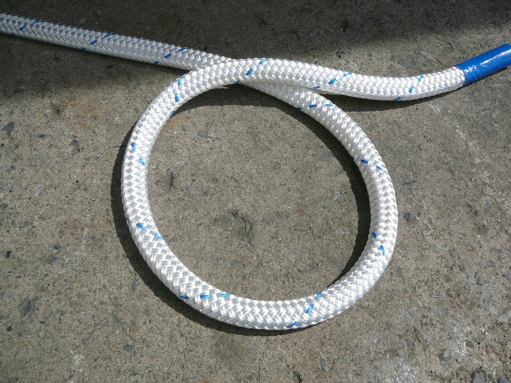 NovaBlue 1/2" X 77' Double Braid Dacron Stable Braid Rigging, Winch, Bull Line