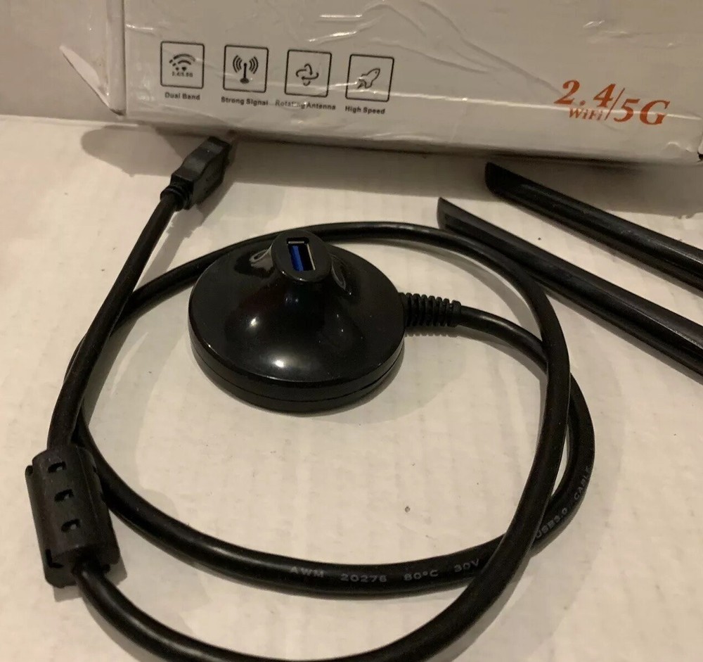 Dual Antenna Wireless USB Adapter AC1750