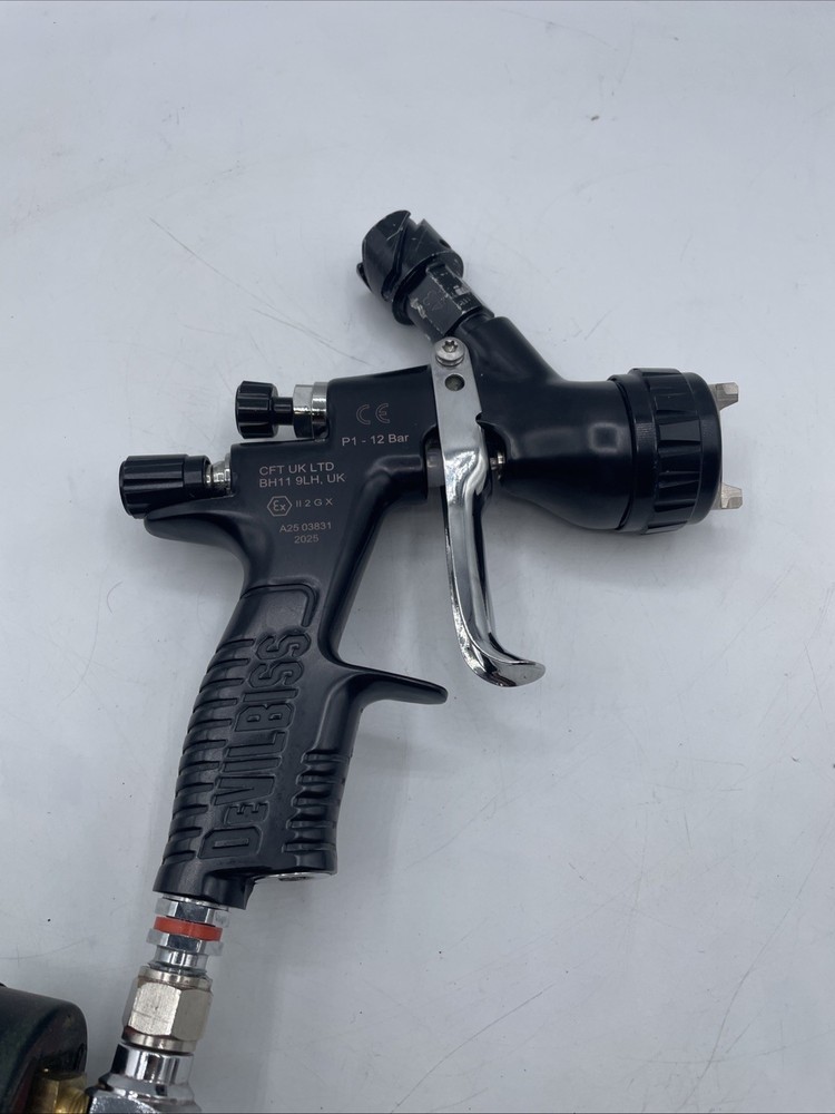 Devilbiss Tekna Pro 1.4mm (Fully Flushed Spray) Tested Working Free Shipping