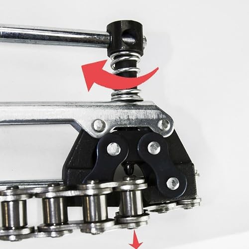 Roller Chain Tools Kit Fits #60#80#100 Roller Chain, Chain Breaker + Puller