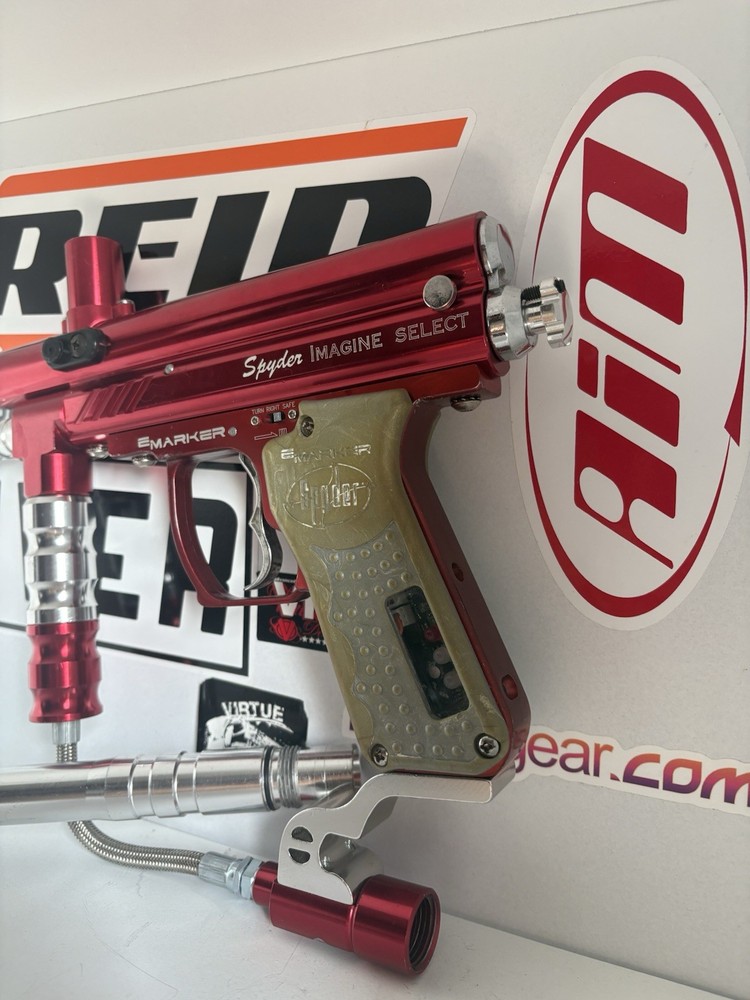 Spyder Imagine Select E Marker Metallic Red Paintball Gun