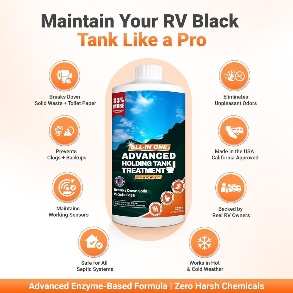 Caravan Performance Black Tank Treatment Ultra Strength Formula