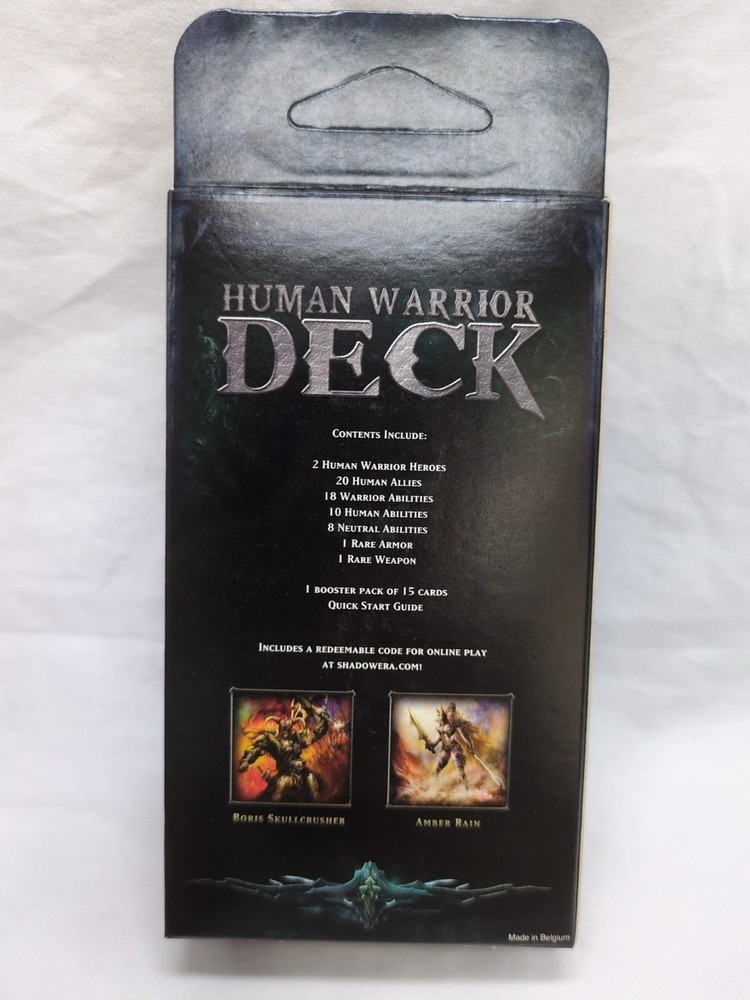Shadow Era Human Warrior Deck