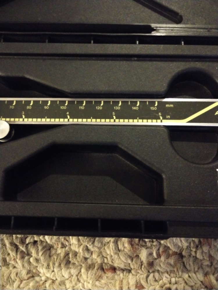 MITUTOYO 500-196 CD-6” CS Digital Caliper Absolute Digimatic
