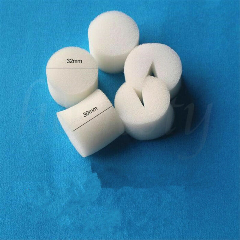 100pcs White Clone Cloning Collar Sponge Insert Hydroponic Root Guard Mesh Pot