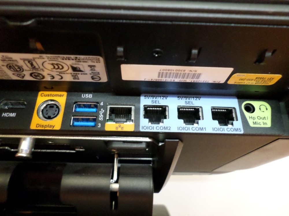 Micros Oracle Workstation 6 Terminal With Stand 7331285