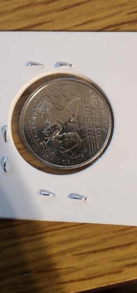 2023 d bessie coleman quarter error