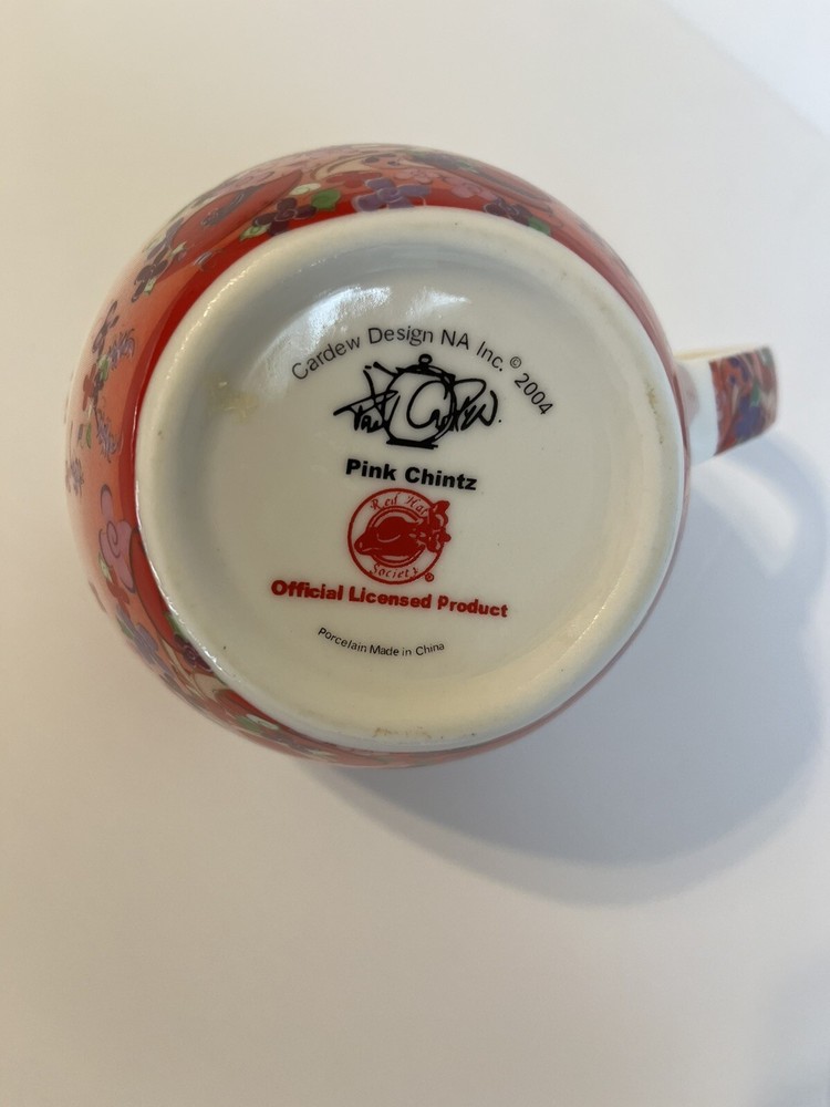 Paul Cardew Pink Chintz Creamer