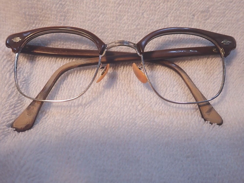 1950's CLASSIC STYLE RITE 12K GOLD FILLED FRAME WITH ORIGINAL TEMPLES!