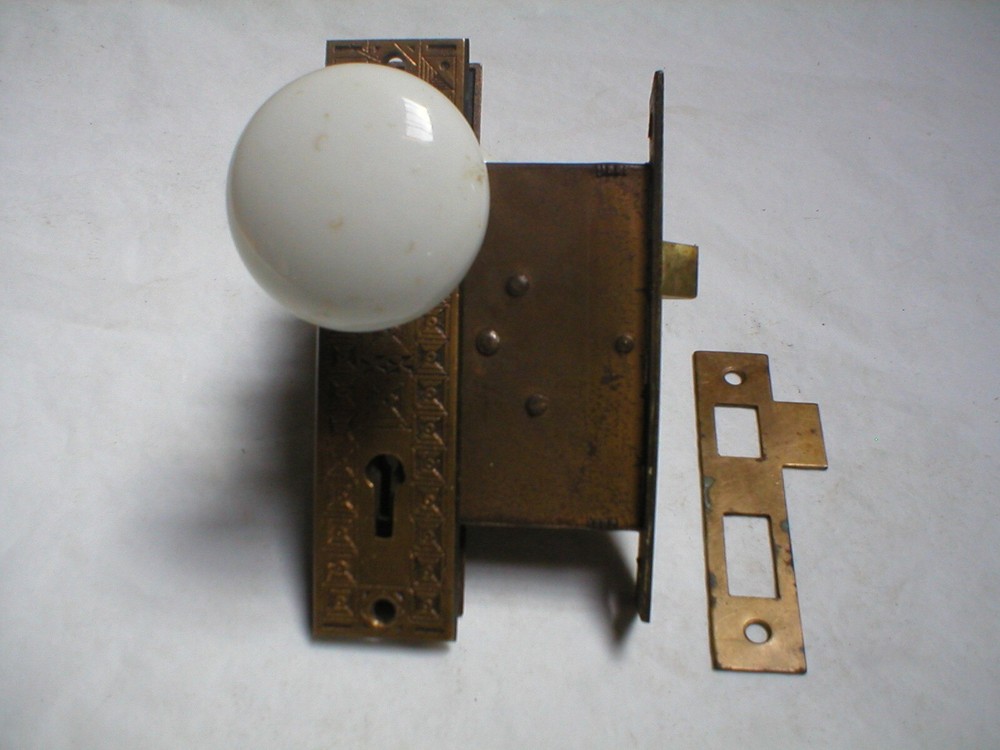 Antique Victorian Era Door Hardware