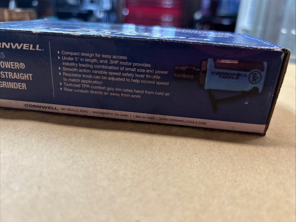 Cornwell Tools Mini Straight Grinder CAT535 (NEW IN BOX) FS!