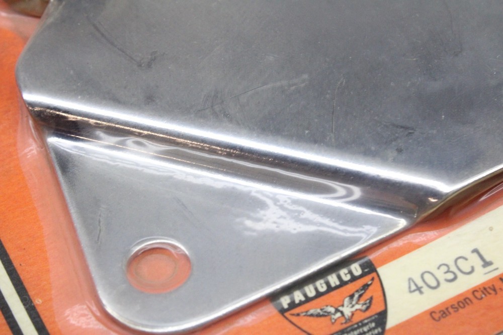 PAUGHCO Harley Kidney Tool Box Mounting Bracket Kit LEFT SIDE - Softails 1984-99