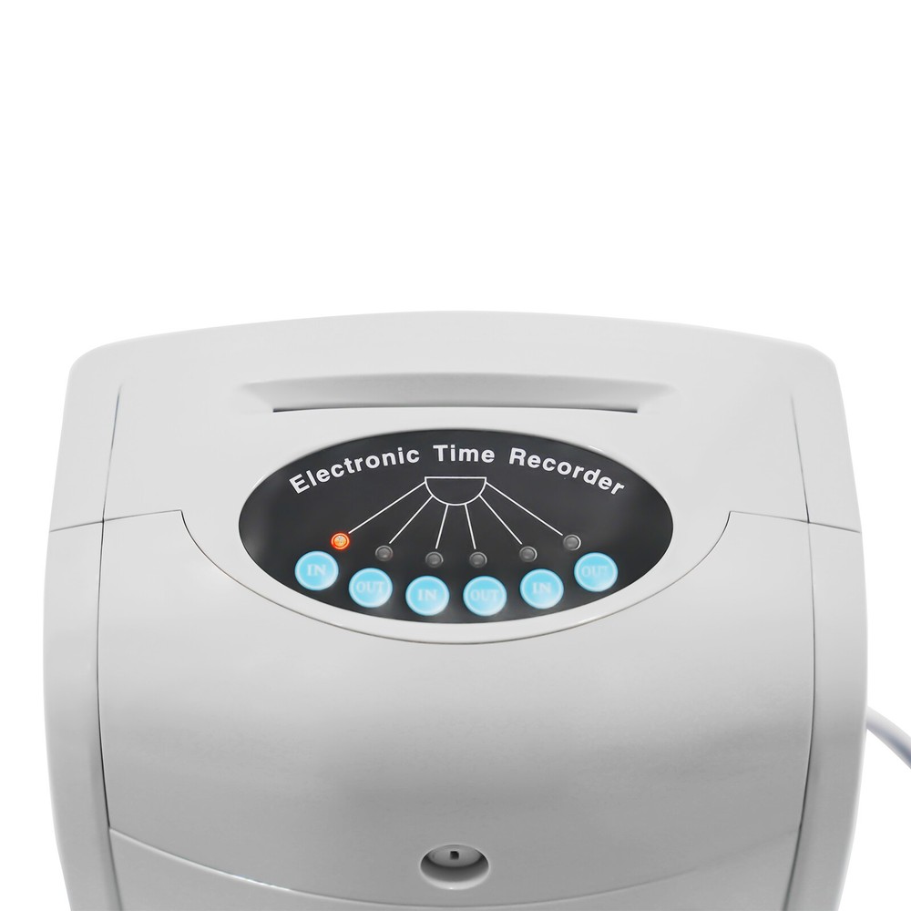 Pyramid Time System Model With 50 Cards, Starter Time Clock Bundle, Lcd Display