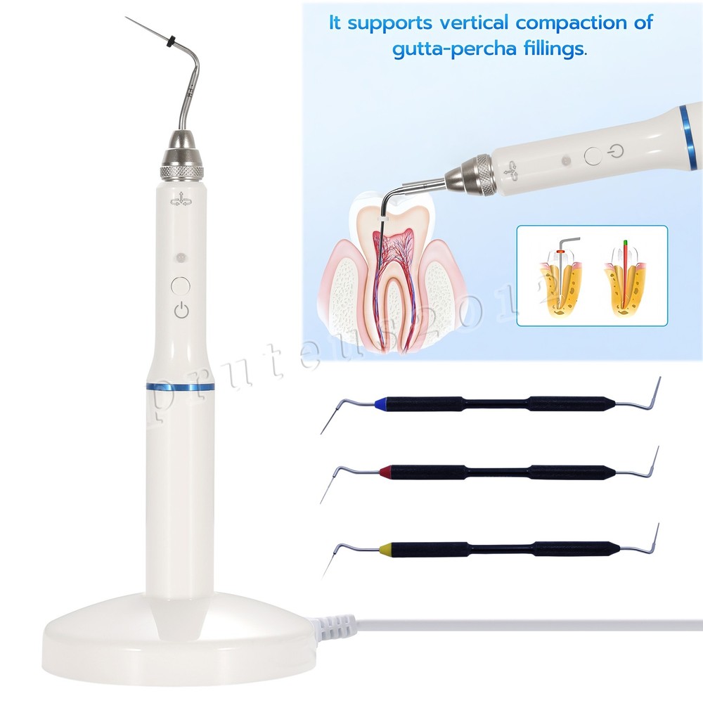 Dental Obturation System Gutta Percha Endo Heated Pen/Buchanan Hand Plugger Tips