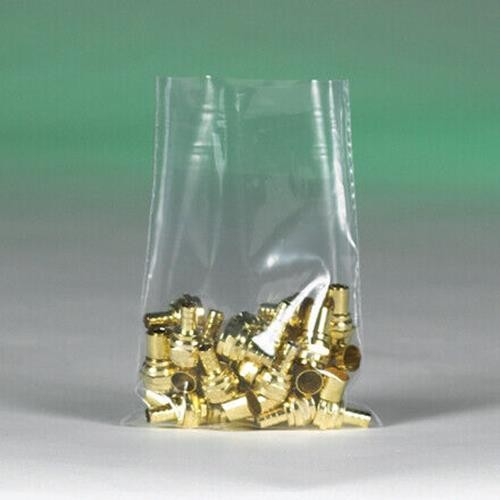 Flat Poly Bag, 15 x 24 Inch, 500 Pack, 2 Mil, Clear