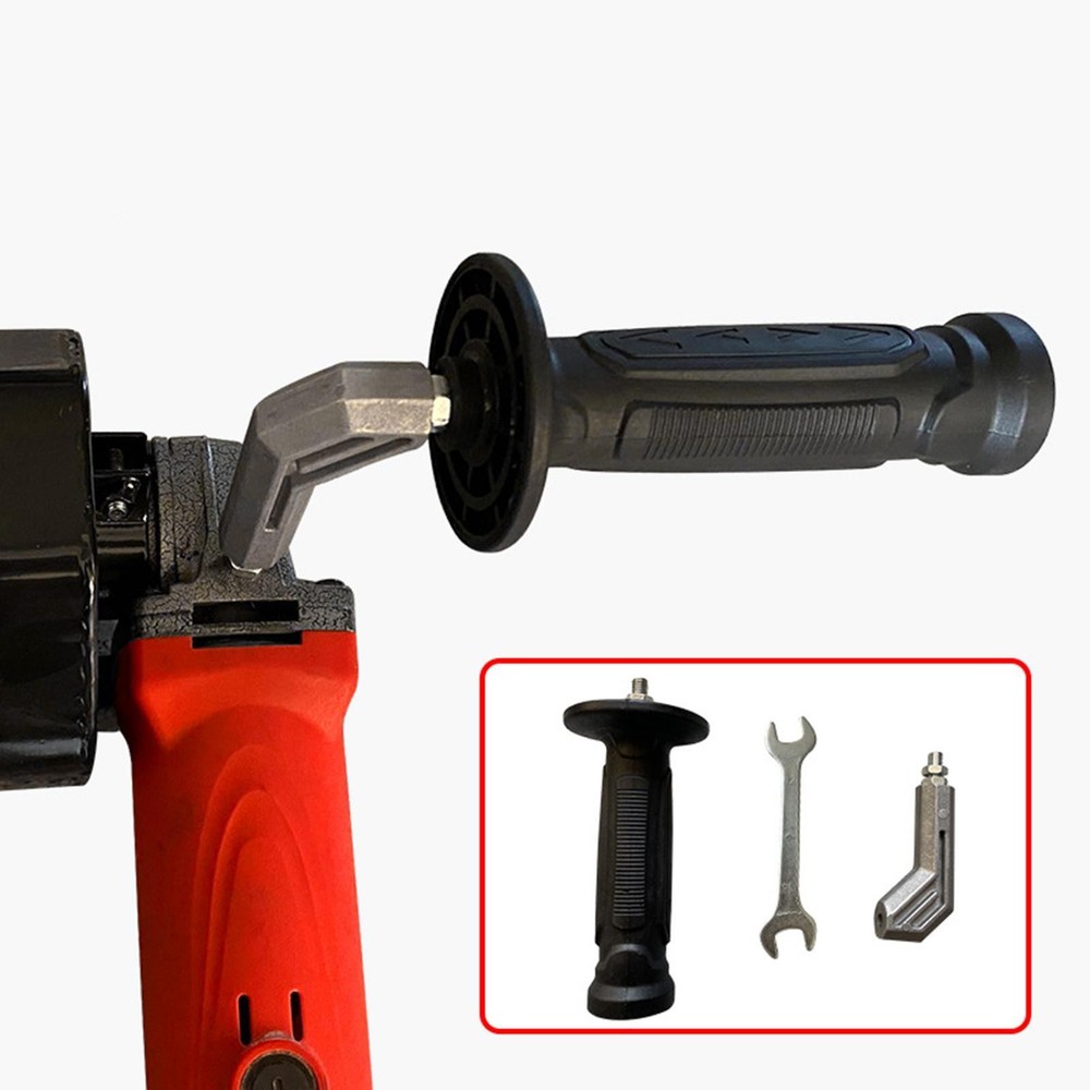 Angle Grinder Handle Handheld Polisher Parts M8 Thread for Grinder Accessory
