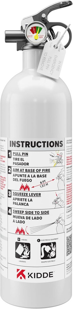 Fire Extinguisher for Boats, Single-Use 5BC