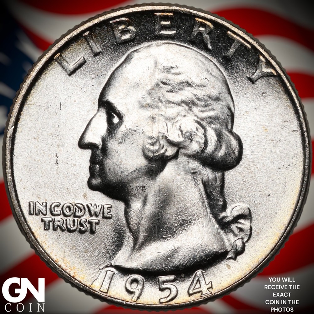1954 P Washington Quarter B1005