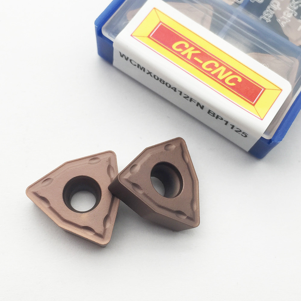 20pcs WCMX080412FN BP1125 carbide inserts cutting tool u drill inserts WCMX0804