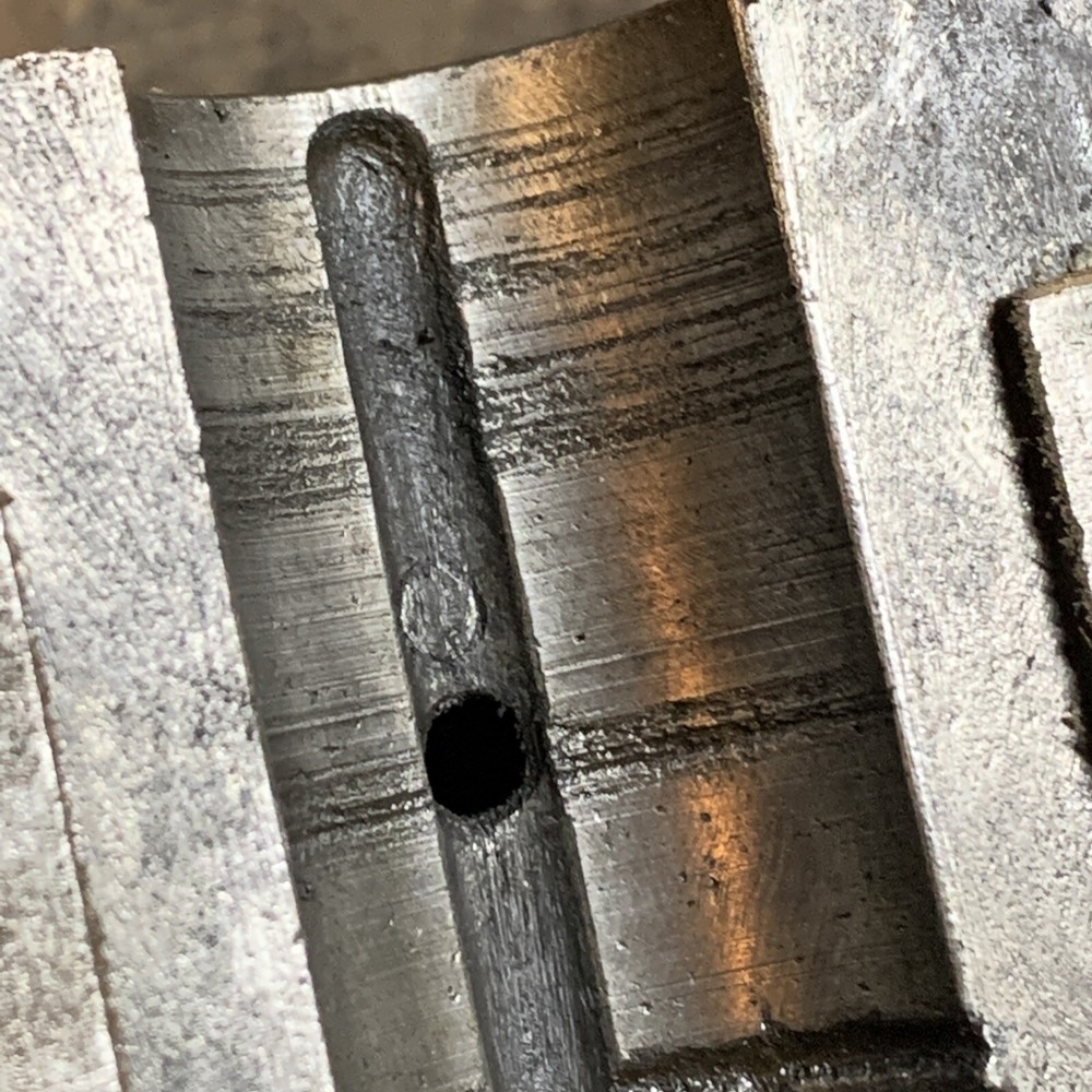 F E REED metal lathe headstcok bearing caps