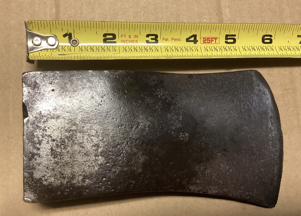 Vintage Axe Head Tempered