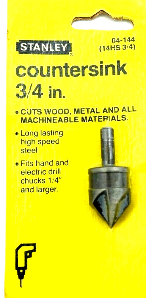 Vintage / STANLEY 04-144 COUNTERSINK 3/4