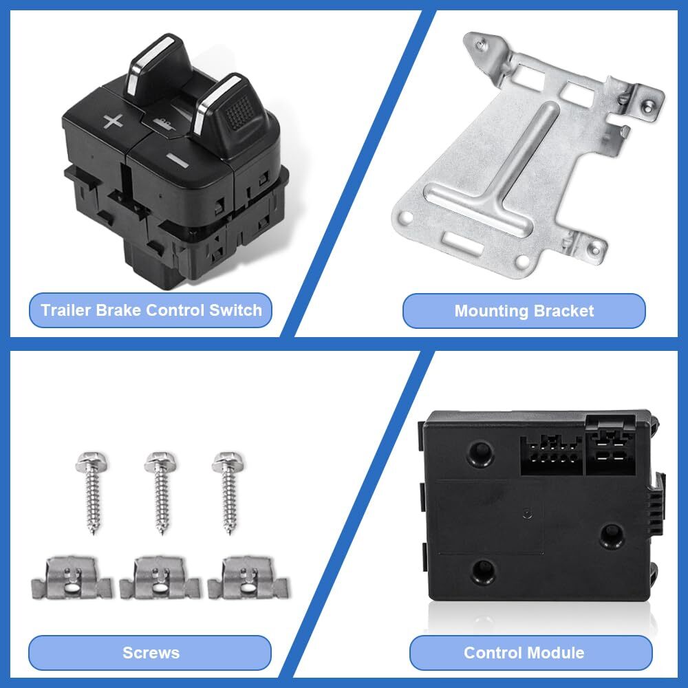 Trailer Brake Controller Module For 2016 2017 2018 Ram 1500 2500 3500 4500 5500