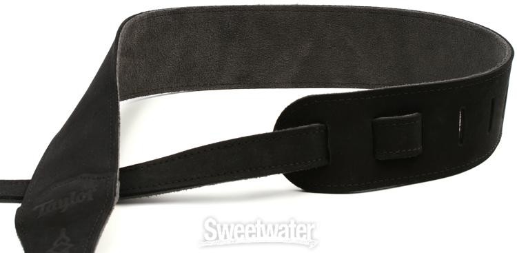 Taylor Gemstone Guitar Strap - Black 2.5"