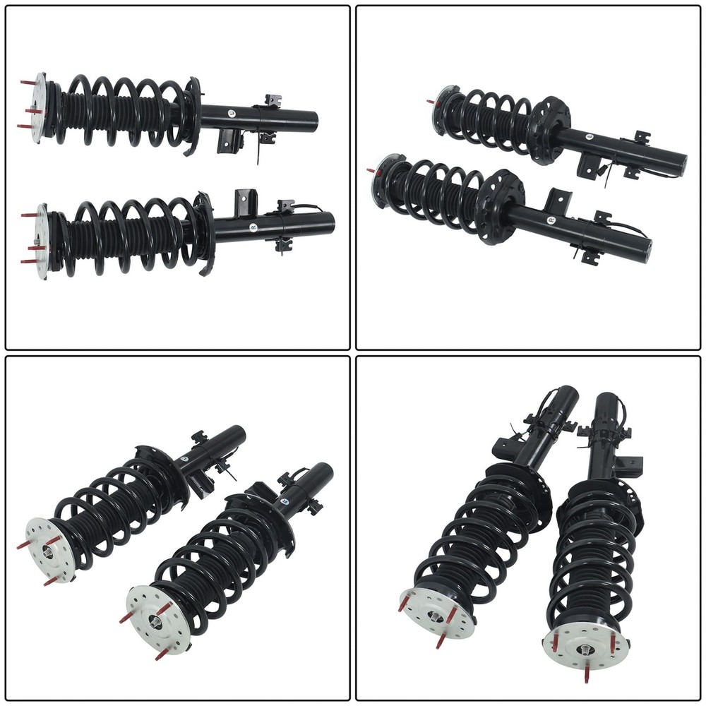 Front Rear Shock Strut Assys Electric for Range Rover Evoque 2012-2018 LR070932