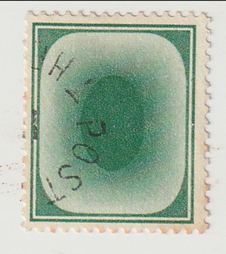 Great Britain - "Poached Egg" testing stamp c1936-37
