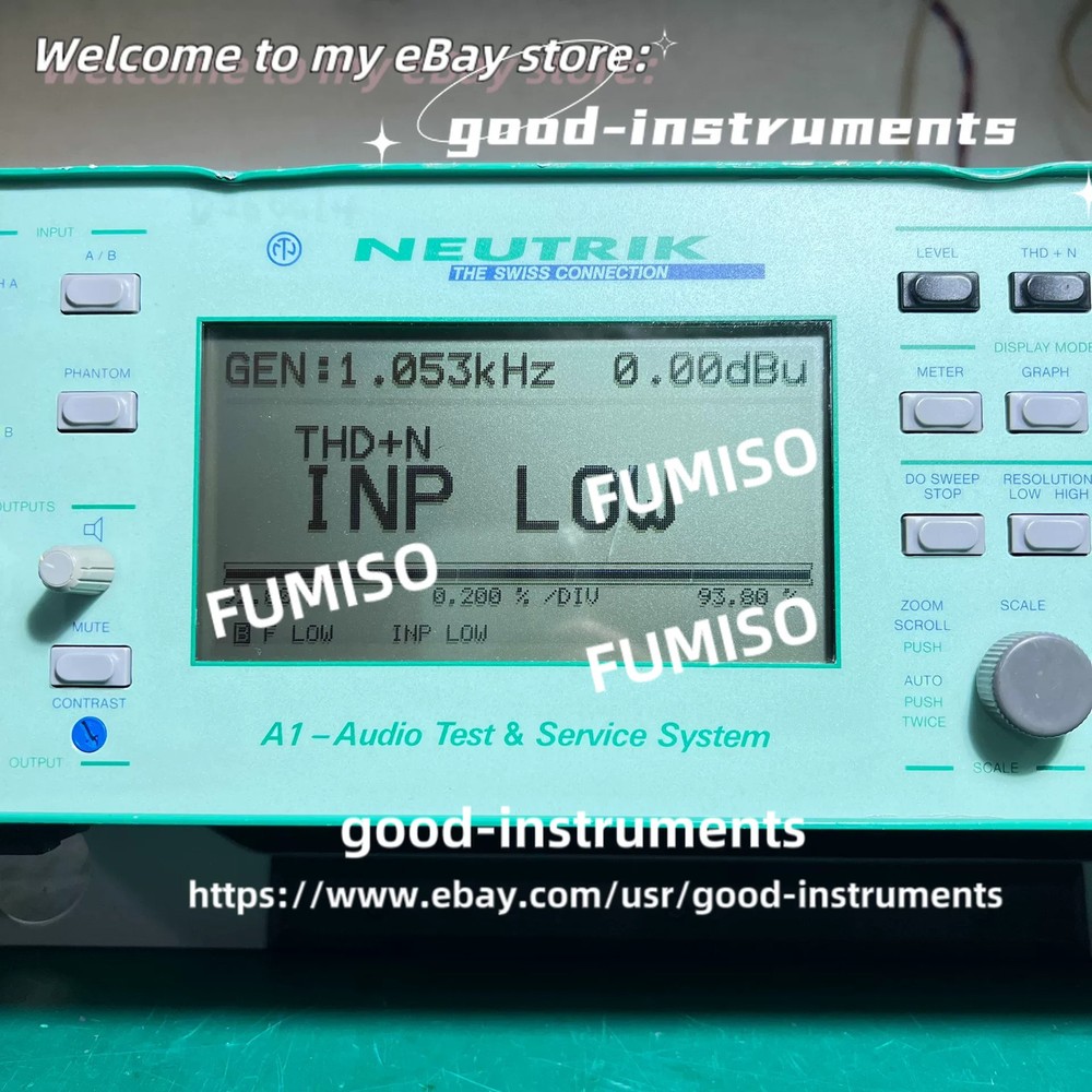 1pcs NEUTRIK A1-AUdio Audio Analyzer*go