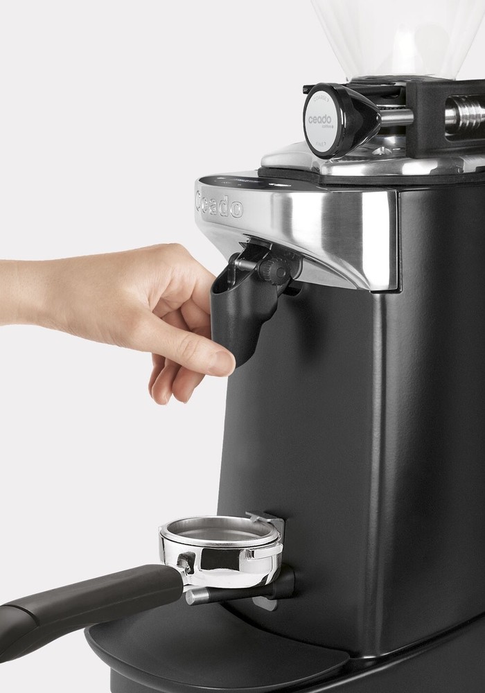 Ceado E37SL On-Demand Coffee Grinder, 3.5 Lb Hopper Capacity Black