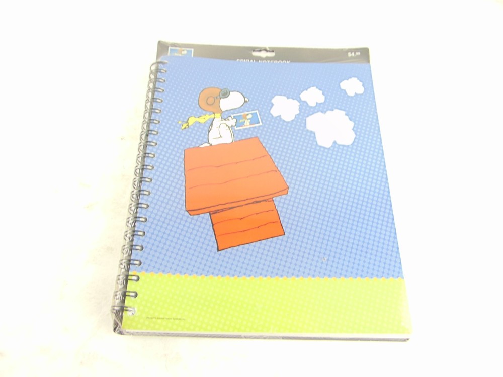 Vintage Hallmark Snoopy Spiral Notebook