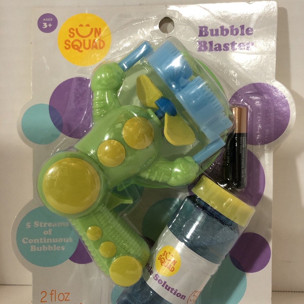Bubble Blaster with 5 Streams of Continuous Bubbles
