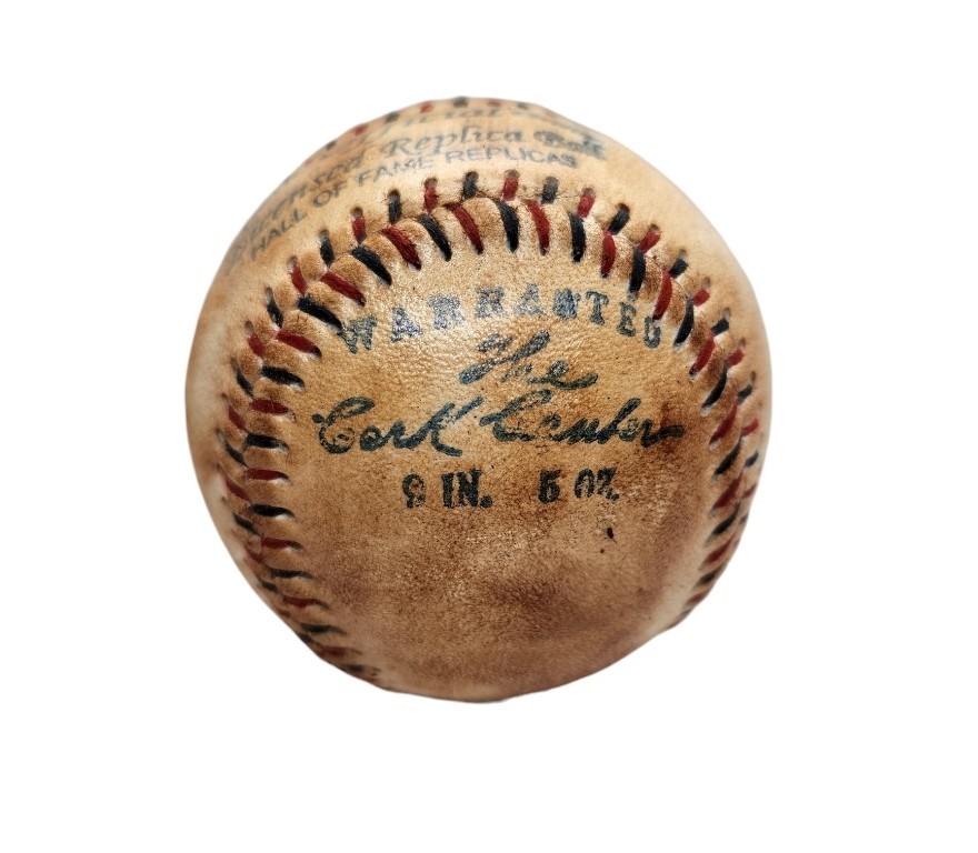 Babe Ruth Autographed 1930s Baseball. Replica Licensed By Ruth Estate