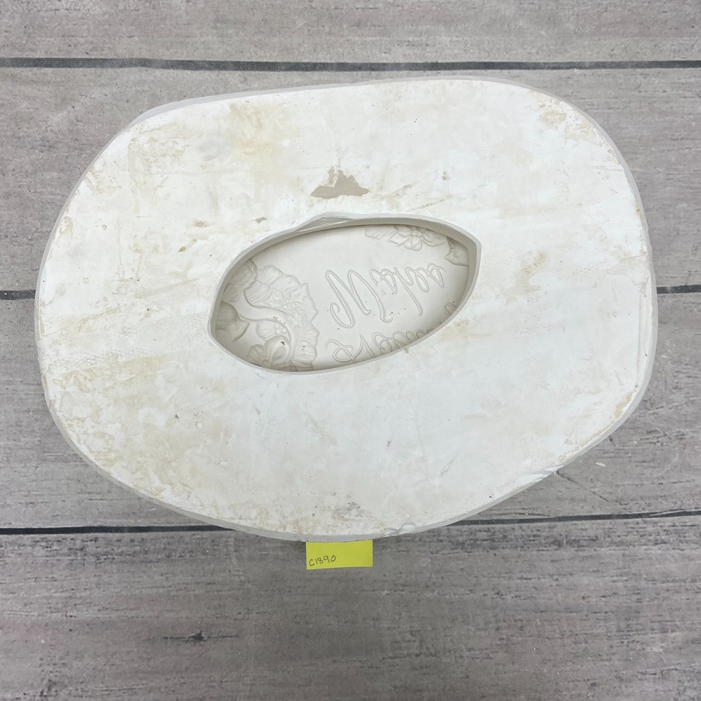 2002 Unbranded Ceramic Casting Mold Wishes Slab #3500