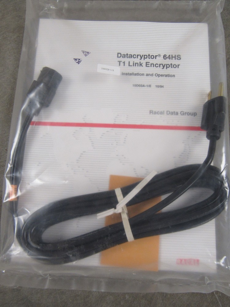 RACAL-MILGO 64-1027C DATACRYPTOR 64HS ***NIB***