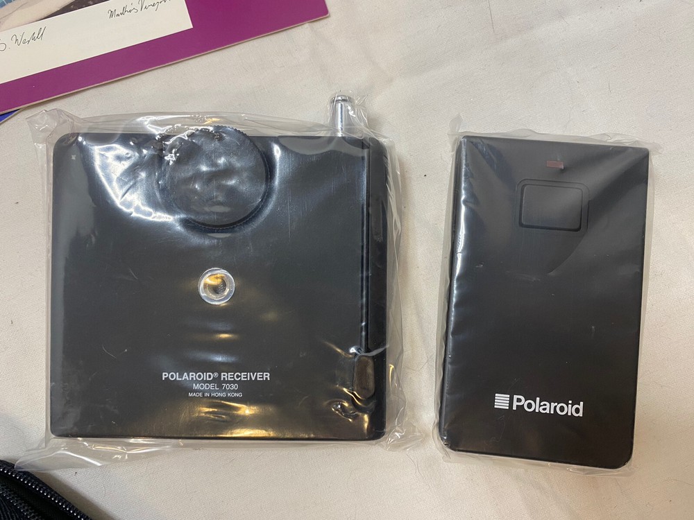 Polaroid Spectra System Remote Control with Receiver Case and Original Box New