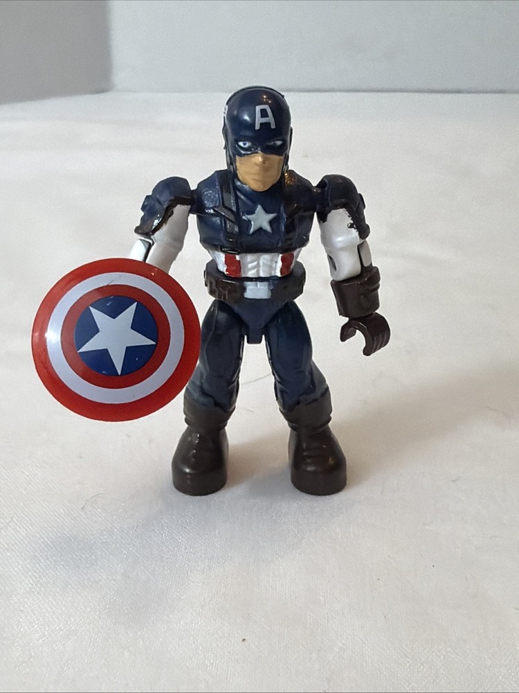 Mega Bloks Marvel Comics Blind Bag Series 2 Micro Action Figure Captain America