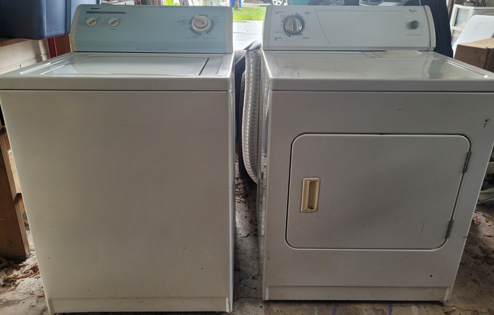 washer and dryer