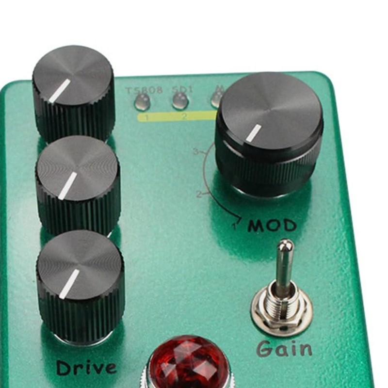 Guitar Effect 4 Selector Button for Guitar Level/Tone/Drive Controller Guitar