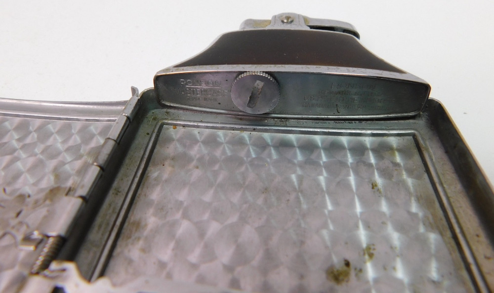 Vintage Ronson Mastercase Cigarette Case And lighter Combination