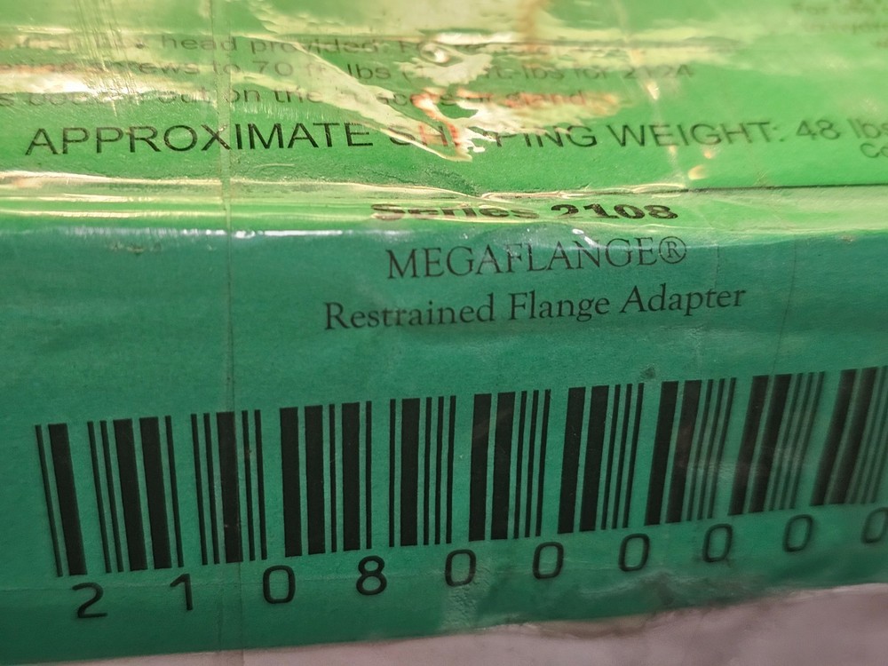 EBAA 8" Mega Flange Series 2108 Restrained Flange Adapter 8'' Pipe OD
