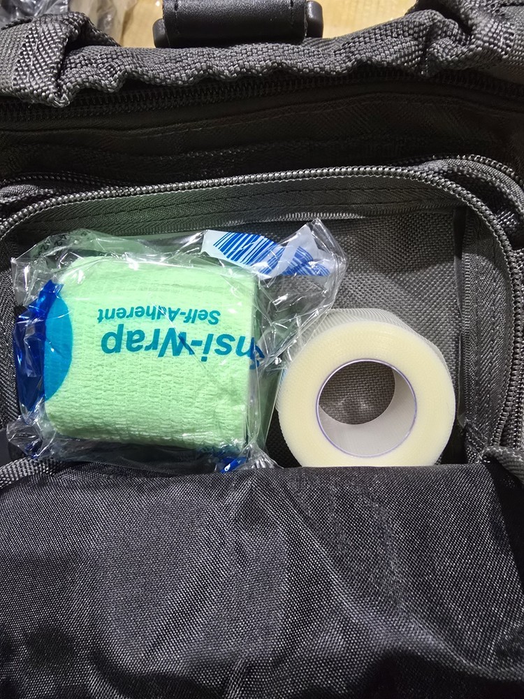 My Medic The Recon First Aid Kit, Basic Survival Backpack, Gray - 7 Compartments