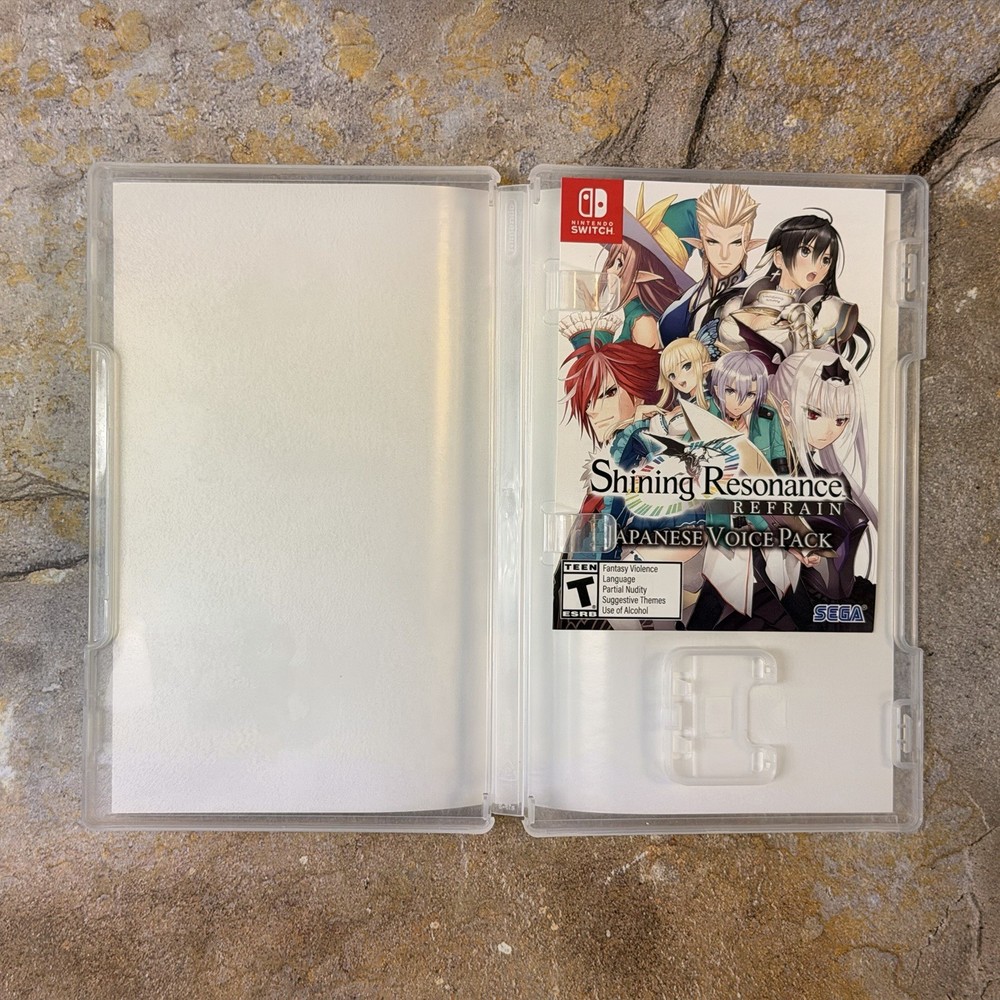 Shining Resonance Refrain Launch Edition Case + Tin - Nintendo Switch *SEE DESC*
