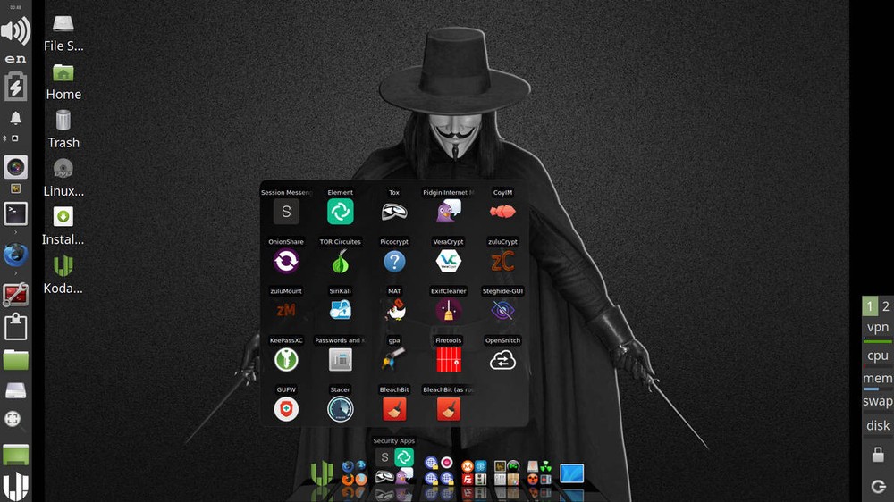 Worried About Privacy Linux Kodachi Bootable Live USB Anonymous Anti-Tracking OS