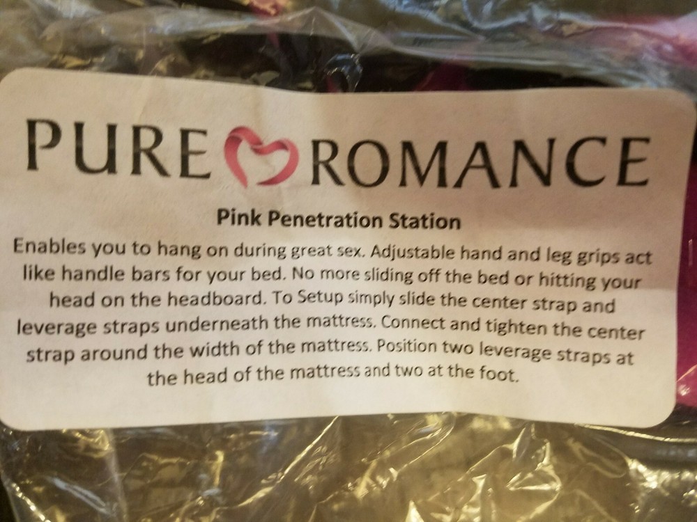Pure Romance Under Bed Straps
