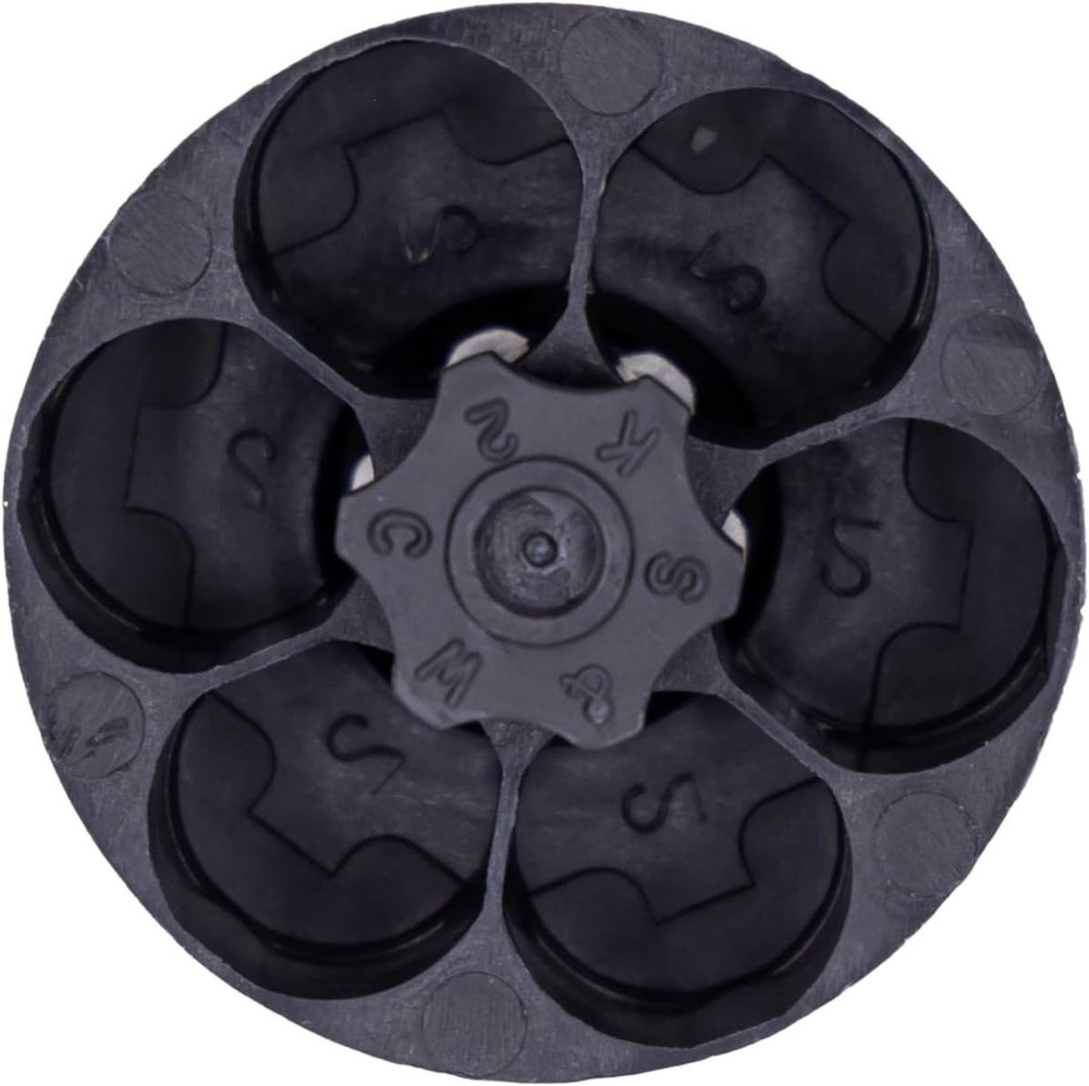 User-Friendly COMP II Speedloader - Secure and Sleek Black Design for Firearms