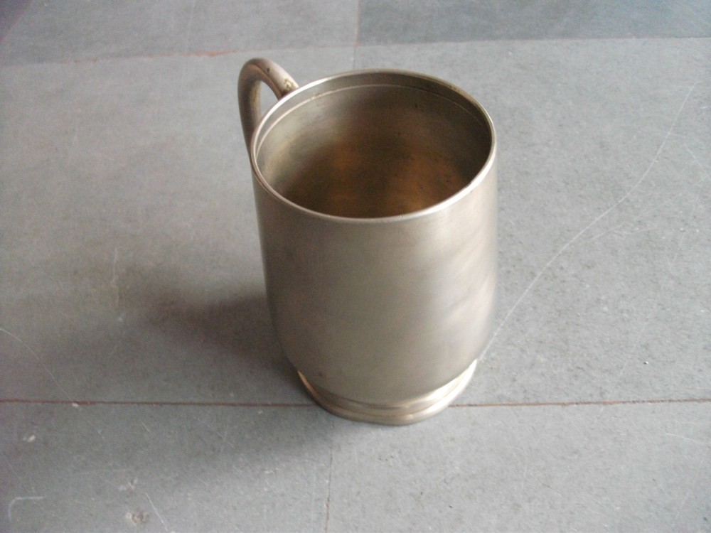 Vintage Brass Handcrafted Solid Unique Shape Cup, Collectible