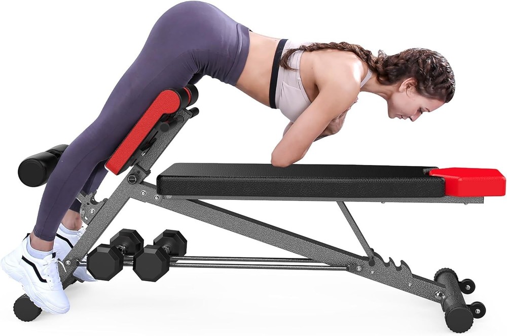 Multi-Functional Weight Bench for Full All-in-One Body Workout – Adjustable Work